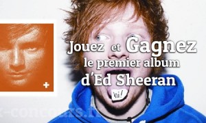 Gagner l’album « + » d’Ed Sheeran