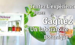 Jouez pour remporter ce ce plantarium, véritable petit laboratoire botanique