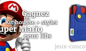 Concours : Kit Housse et Signet Super Mario pour 3Ds