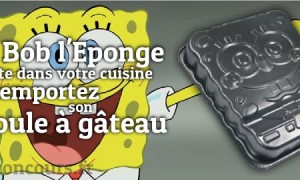 Gagnez un moule Bob l’Eponge pour faire de Bons Gâteaux