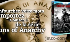 Gagnez la Saison 1 de Sons of Anarchy en coffret BluRay