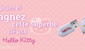 Gagnez une clé USB Hello Kitty