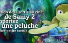 Elle est à croquer : la peluche Samy la tortue