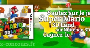 Concours : Super Mario 3D Land sur Nintendo 3DS