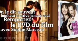 Jeu concours : Un bonheur n’arrive jamais seul en DVD