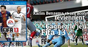 Instant Foot avec le jeu Fifa 13 sur console