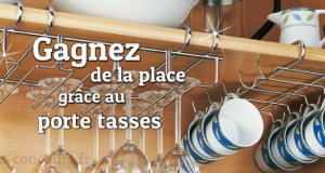 Gagnez de la place avec le Porte tasses