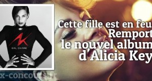 Le CD Girl on Fire d’Alicia Keys cherche son gagnant