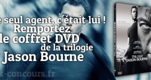 Concours DVD : Coffret Trilogie Jason Bourne