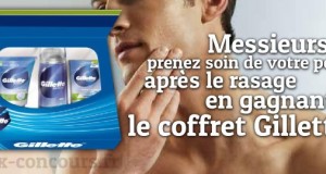 Cadeau pour ces messieurs : Coffret soins pour homme Gillette