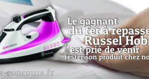 Concours : Fer à repasser Autosteam de Russel Hobbs