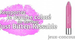 Concours : Baume Just Bitten Kissable de Revlon