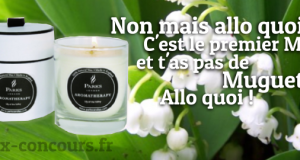 Concours Flash : Gagnez un Bougie Muguet