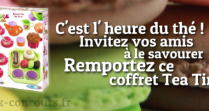 Gagnez un Coffret Tea Time