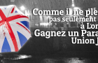 Gagnez un Parapluie Union Jack